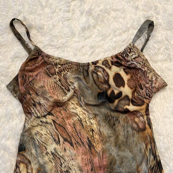 It Figures Sea Queen Snake Print One Piece Swimsuit - Picture 4 of 8